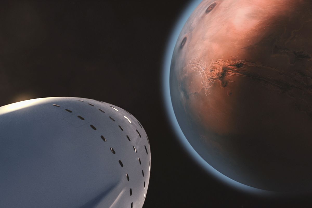 Blue Origin Secures NASA Contract for High-Bandwidth Mars Telecommunications Network